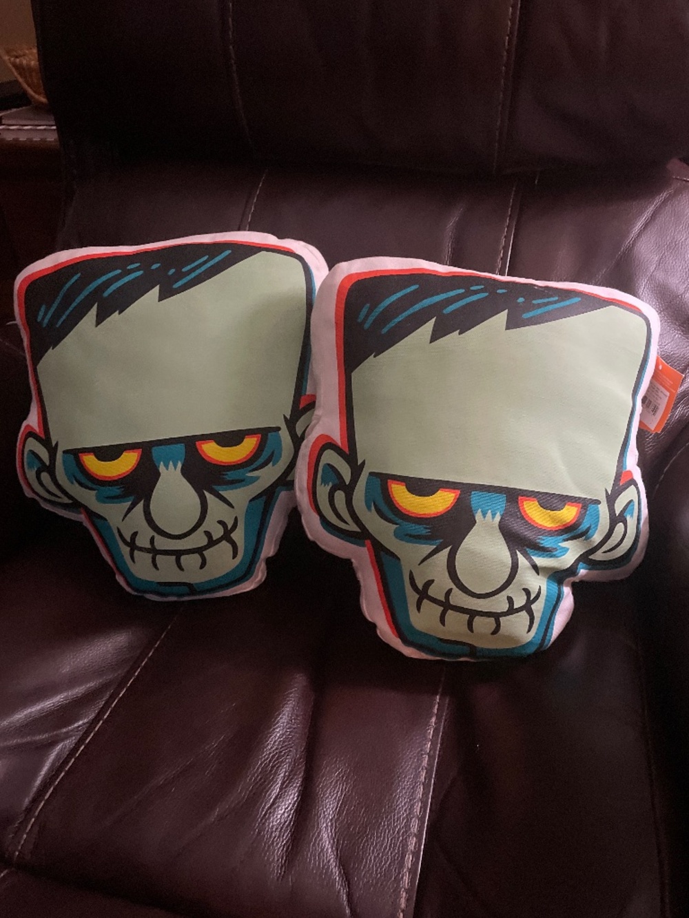 Hyde and Eek Frankenstein Throw Pillow Set